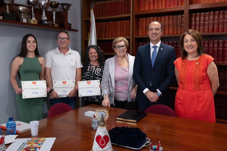 Homenaje a donantes, día del donante 2024