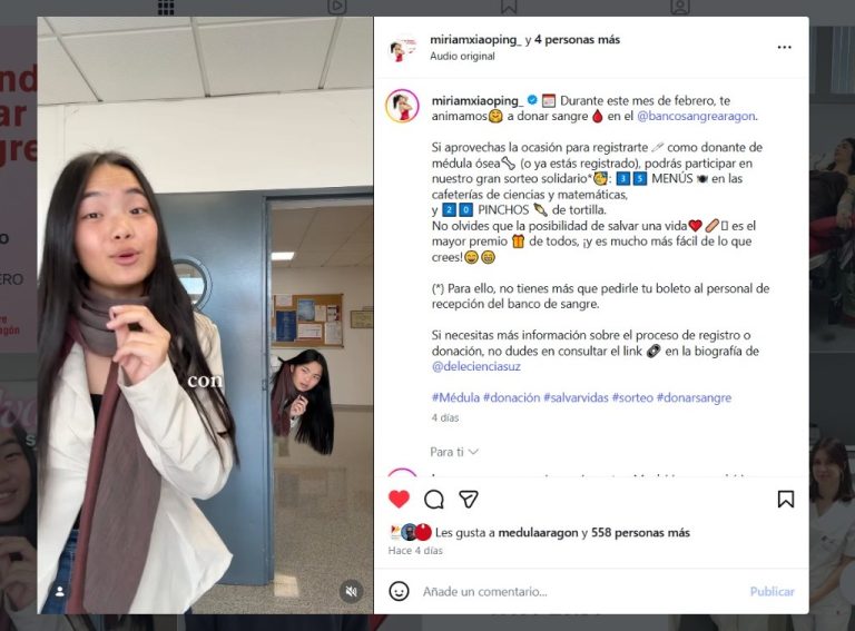 Donantes influencers