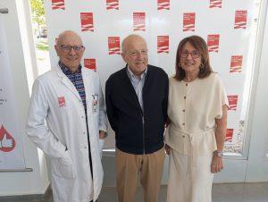Pedro Cía visitó las instalaciones del Banco